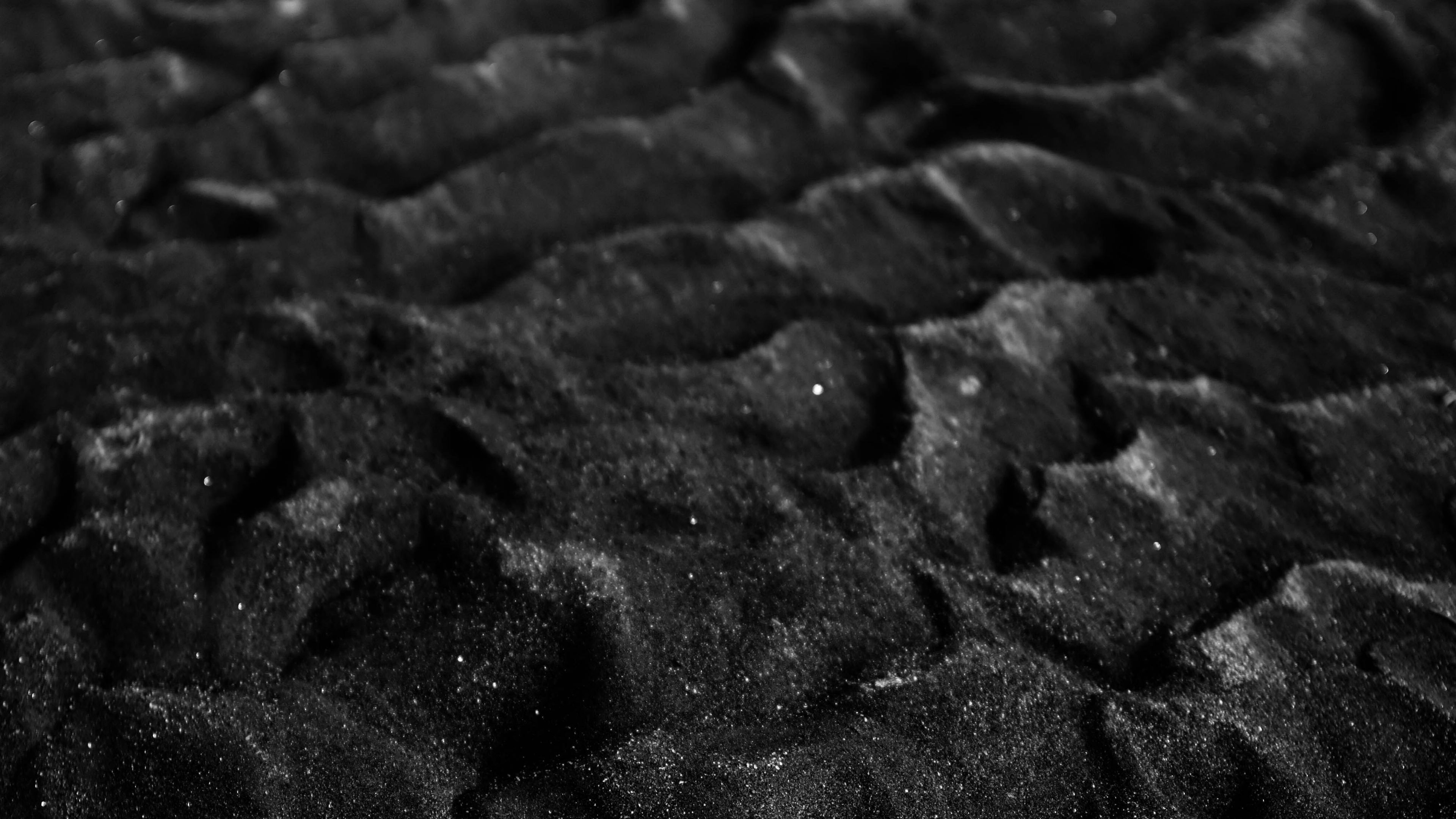 dunkle Sand Struktur