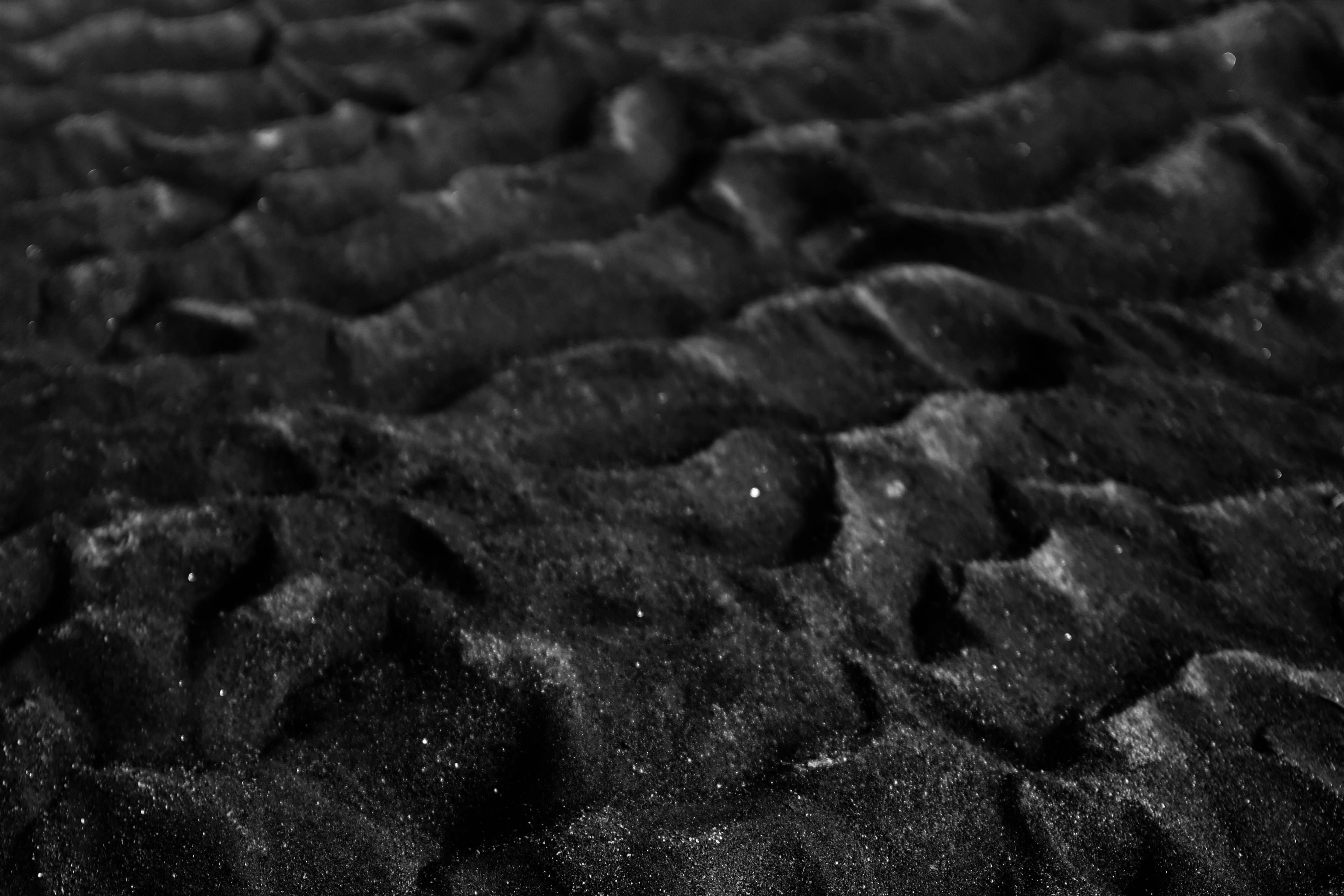 dunkle Sand Struktur