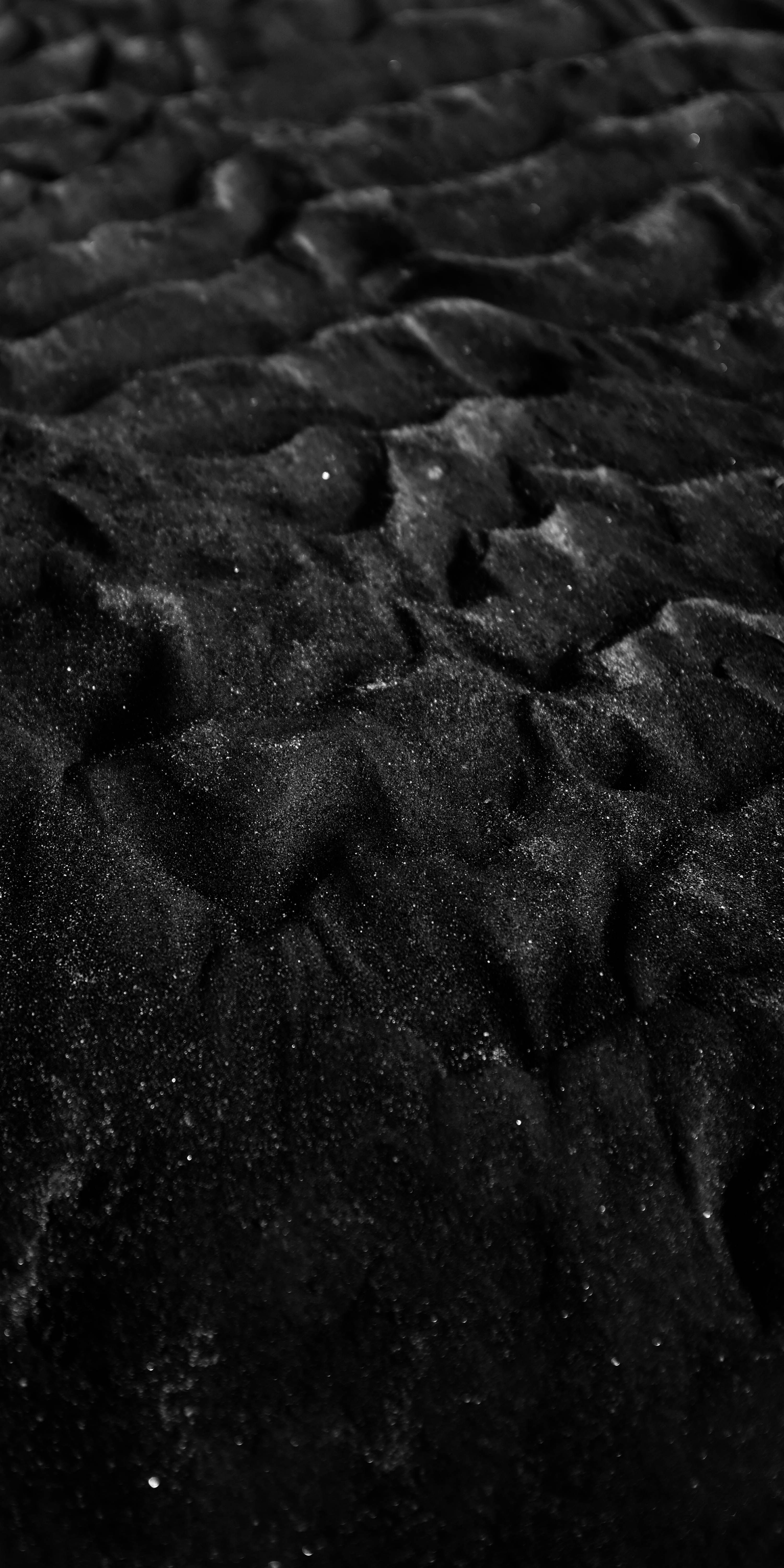 dunkle Sand Struktur