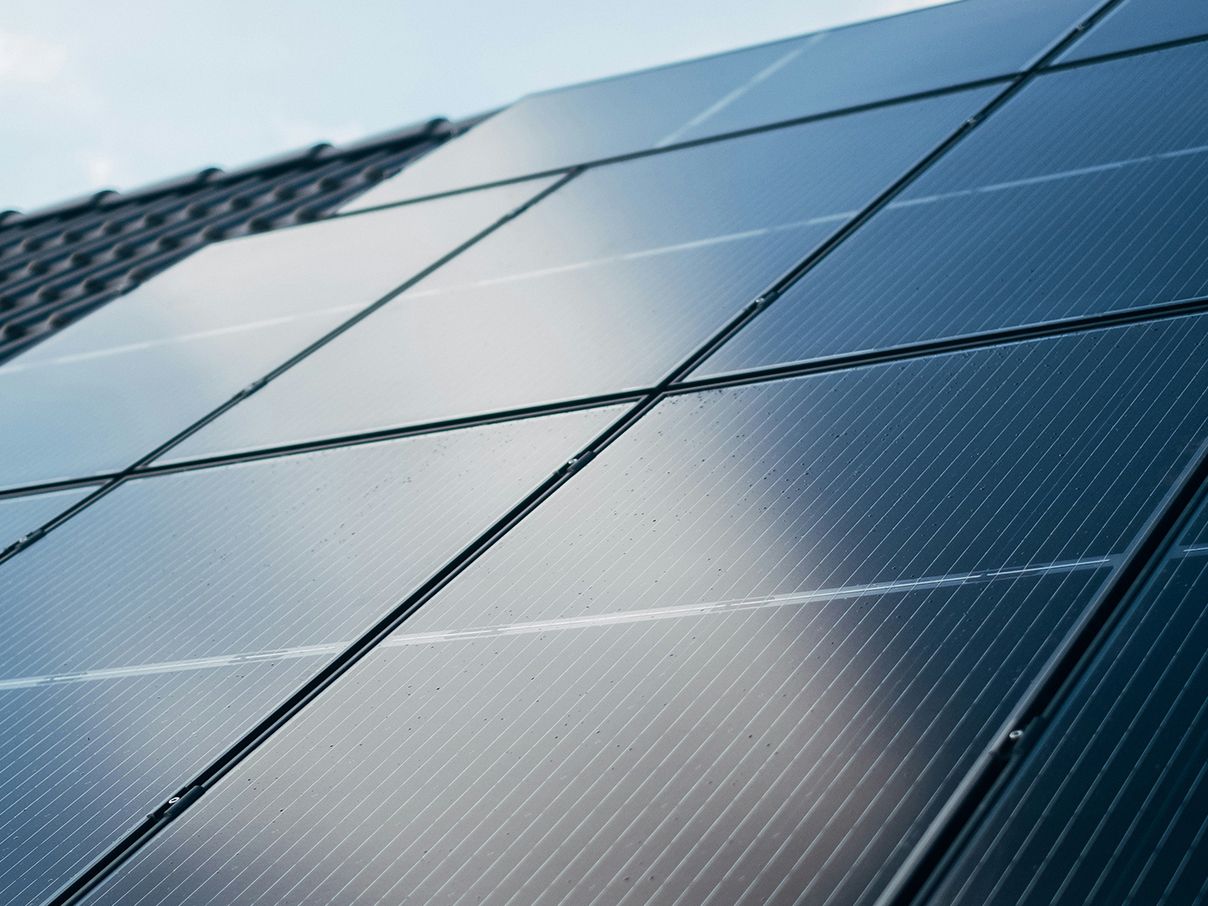 Photovoltaikanlage am Dach