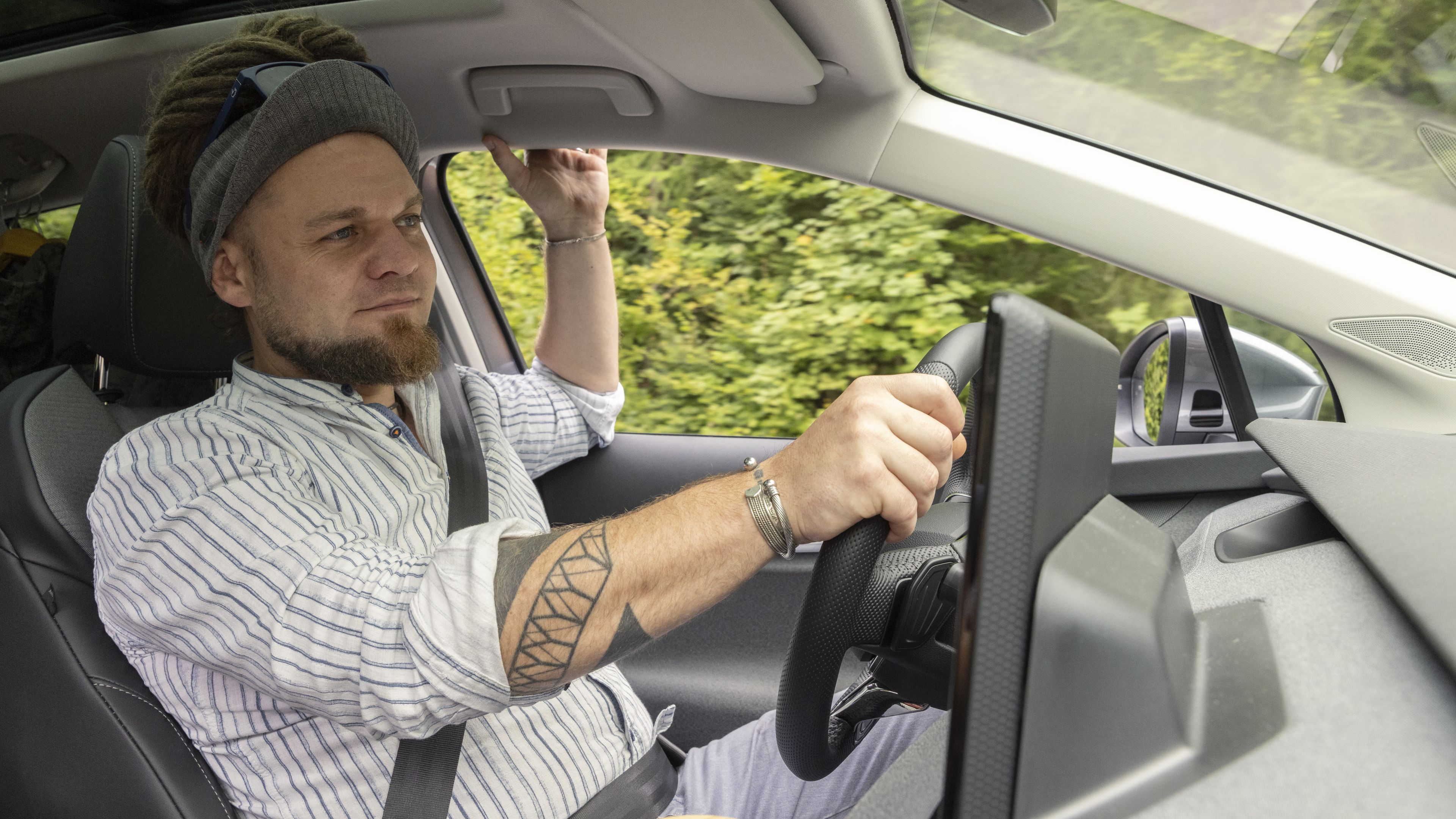 Christoph Held im Auto