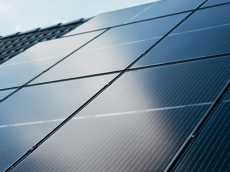 Photovoltaikanlage am Dach