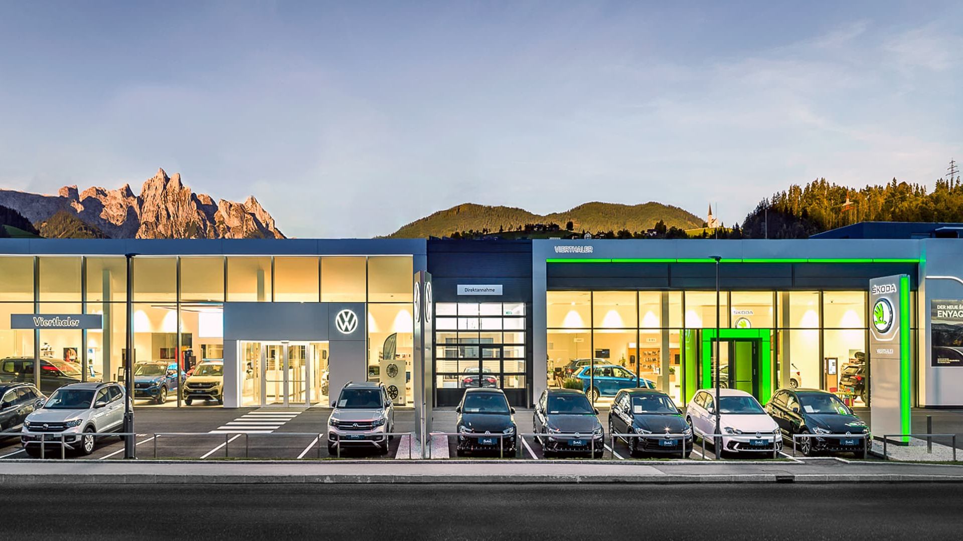 Autohaus Vierthaler von vorne