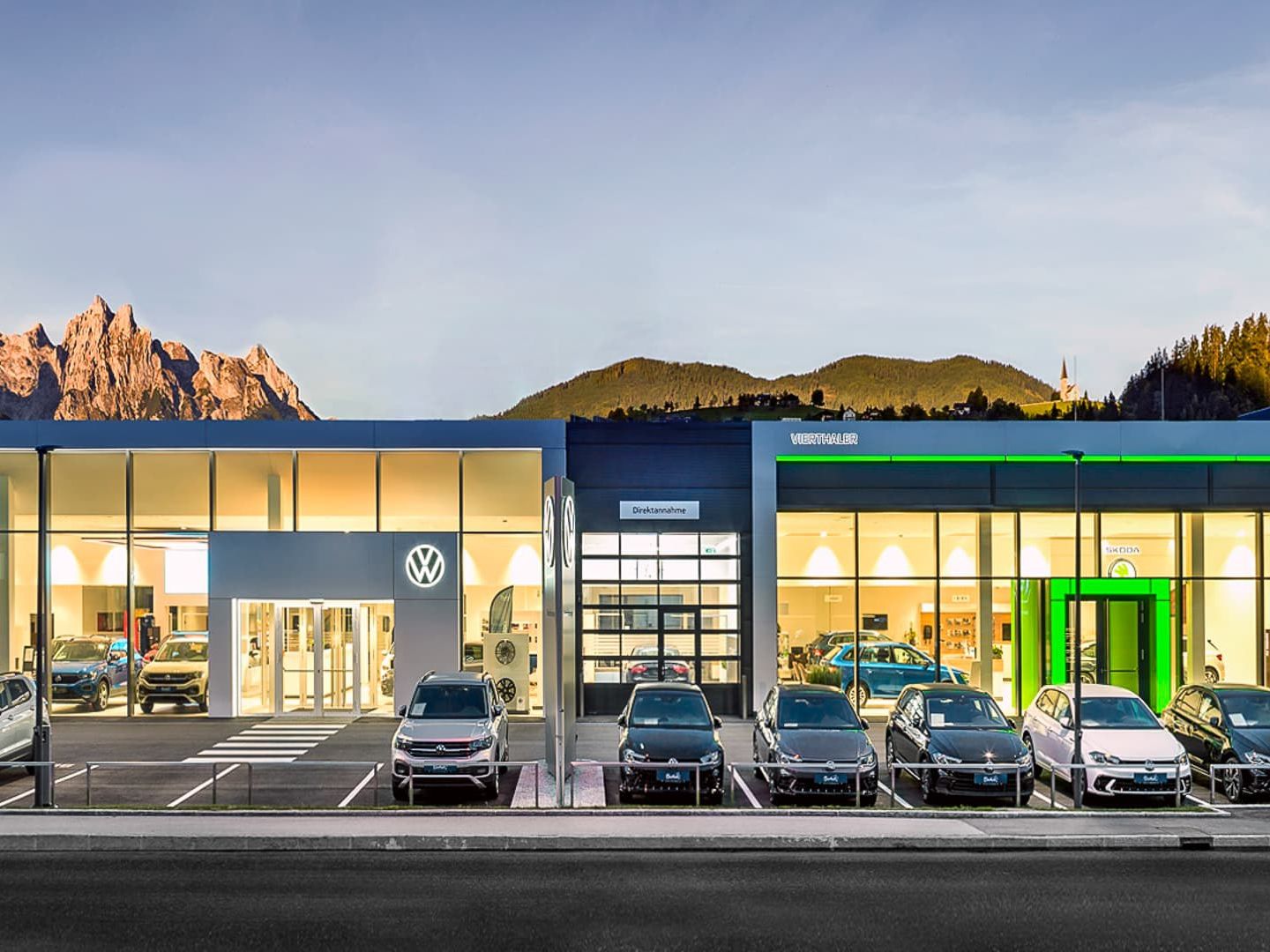 Autohaus Vierthaler von vorne